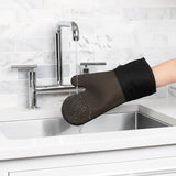 Good Grips 11219800 Oven Mitts, Silicone, Black