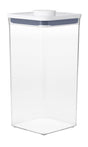 Good Grips POP 11233400 Food Container, 6 qt Capacity, Plastic, Clear, 6-1/2 in L, 6-1/2 in W, 12.6 in H