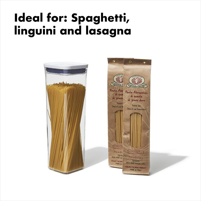 Good Grips 11233800 Tall Pop Container, 2.2 qt Capacity, 4.1 in L, 4.1 in W, 13 in H