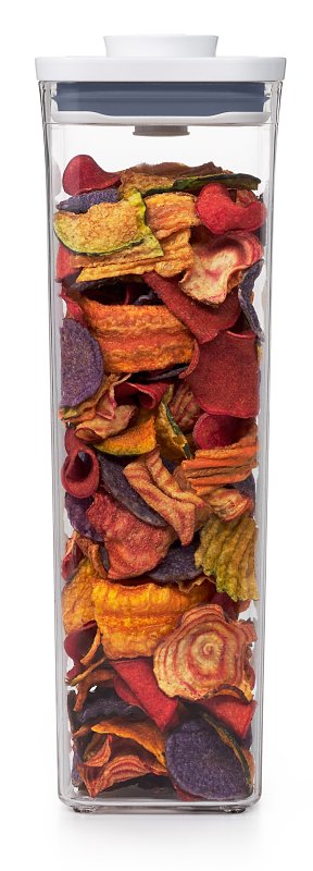 Good Grips 11233800 Tall Pop Container, 2.2 qt Capacity, 4.1 in L, 4.1 in W, 13 in H