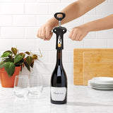 Good Grips 11245400 Winged Corkscrew with Bottle Opener, Zinc