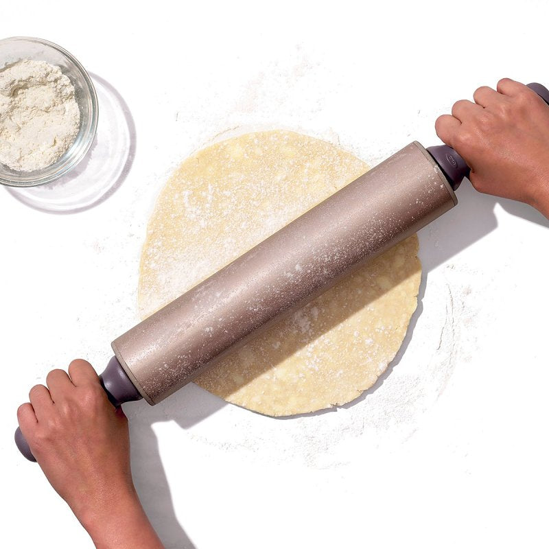Good Grips 11249400 Rolling Pin, 20.9 in OAL, Polypropylene/Stainless Steel