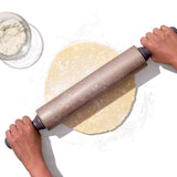 Good Grips 11249400 Rolling Pin, 20.9 in OAL, Polypropylene/Stainless Steel