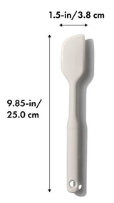 Good Grips 11279600 Small Spatula, 9.85 in OAL, Silicone Blade, Oat