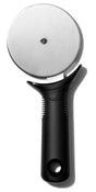 Good Grips 11300900 Pizza Wheel, Stainless Steel Blade, Non-Slip Grip Handle, Dishwasher Safe