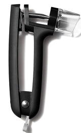 Good Grips 11316300 Cherry and Olive Pitter, 5-3/4 in L, 1-1/4 in W, 4-3/4 in H, Zinc