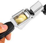 Good Grips 11327300 Garlic Press, Stainless Steel, Black, 10-1/2 in L