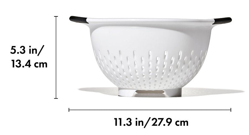 Good Grips 11331000 Colander, 3 qt Capacity, Plastic