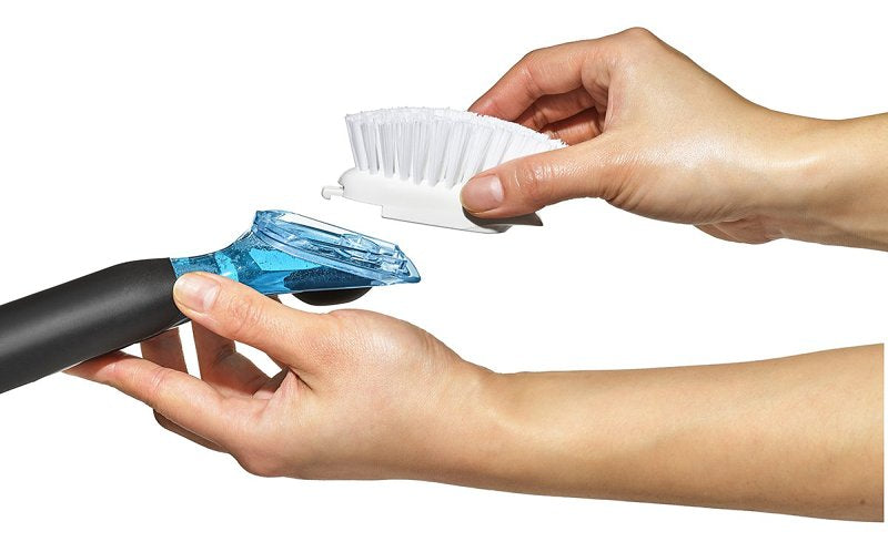 Good Grips 12361200 Soap Dispensing Dish Brush Refill, Nylon Trim