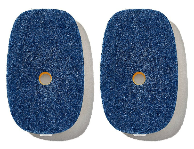 Good Grips 12361500 Soap Dispensing Dish Scrub Refill, 1-1/2 in OAL, Plastic/Rubber Handle, Blue/Yellow Handle