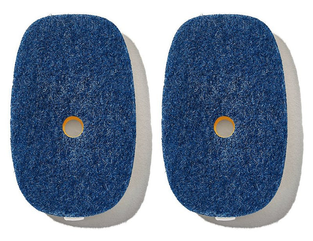 Good Grips 12361500 Soap Dispensing Dish Scrub Refill, 1-1/2 in OAL, Plastic/Rubber Handle, Blue/Yellow Handle