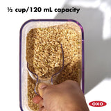 Good Grips 11235200 Scoop, 4.4 qt Volume, 5-1/2 in L, Plastic
