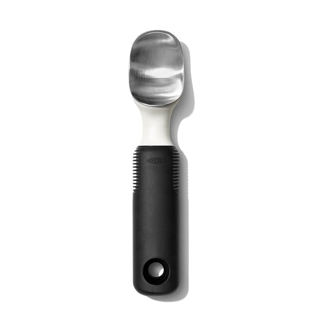 Good Grips 11295200 Classic Ice Cream Scoop, 8-1/4 in L, Plastic/Stainless Steel, Silver, Pack of 6