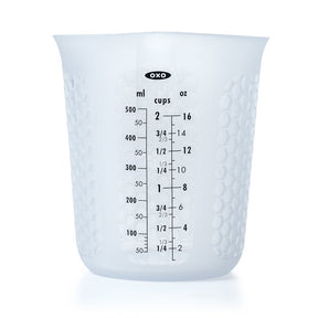 Oxo 11161000 Measuring Cup, 2 Cup Capacity, Silicone, Pack of 6