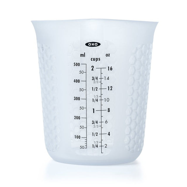 Oxo 11161000 Measuring Cup, 2 Cup Capacity, Silicone, Pack of 6