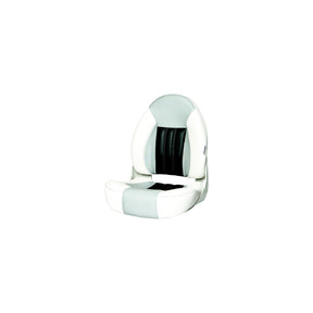 Tempress Probax High Back Seat, White/Gray/Carbon