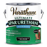 Varathane Ultimate Gloss Clear Water-Based Spar Urethane 1 gal, Pack of 2