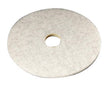 3M Natural Blend 17 in. D Non-Woven Natural/Polyester Fiber Floor Polishing Pad Tan, Pack of 5