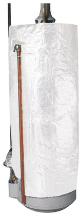 Frost King SP57/11C Insulation Blanket, 3 in Thick, Plastic, For: 60 gal Gas, Oil and Electric Water Heater