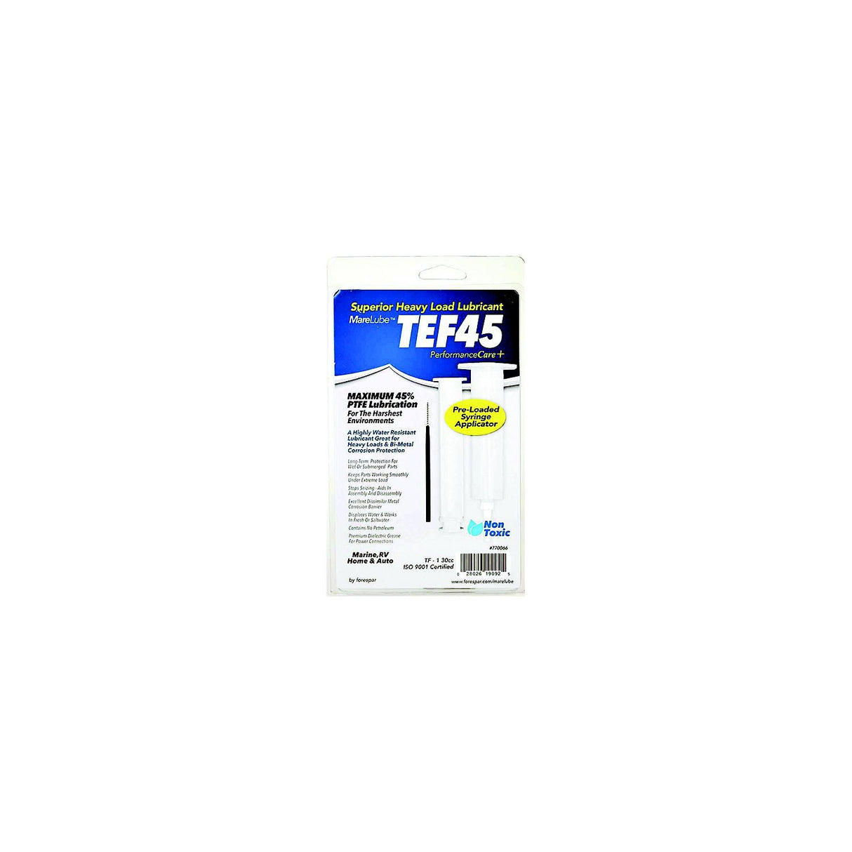 Forespar Marelube TEF45, 30 cc Syringe