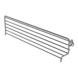 Lozier BFD316 BCP OGX Series Wire Binning Divider, 3 in H Dimensions, Specifications: 16 in Shelf D, Metal, Chrome, Pack of 40