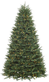 PULEO ASIA LIMITED 314-WVG2-75NA-75F5LW8 Christmas Tree, 7.5 ft H, Spruce Family, UL Direct Plug, LED Lights Bulb