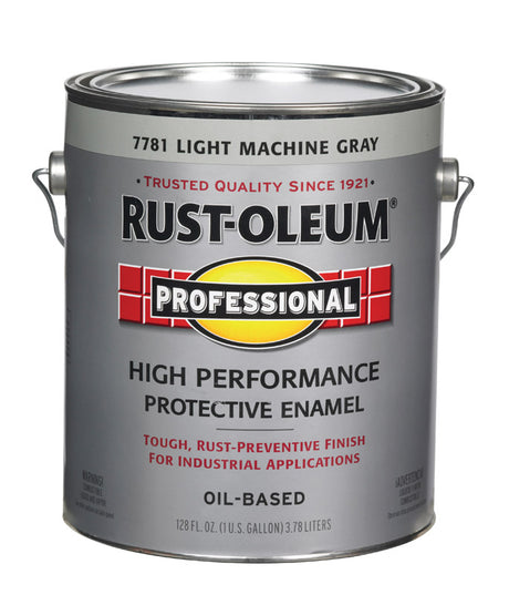 Rust-Oleum Professional Indoor and Outdoor Gray Protective Paint 1 gal, Pack of 2