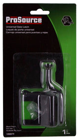 ProSource 33140PKB-PS Gate Latch, 5/8 in Bolt Head, 4-1/8 in L Bolt, Steel, Zinc