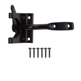 ProSource 33140PKB-PS Gate Latch, 5/8 in Bolt Head, 4-1/8 in L Bolt, Steel, Zinc