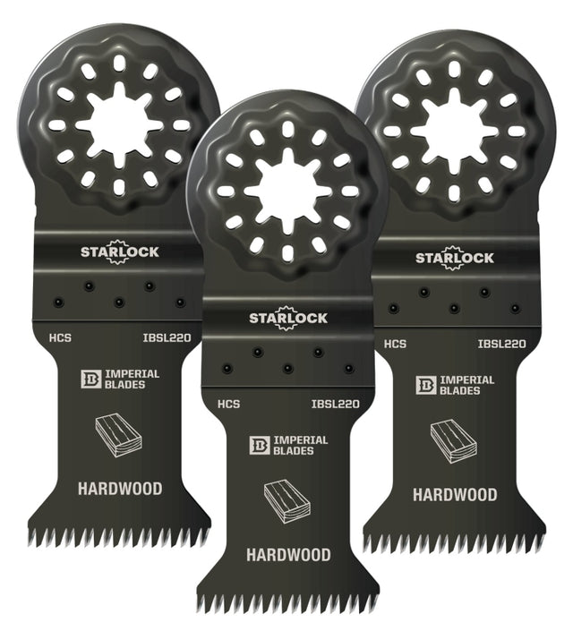 Imperial Blades Starlock IBSL220-3 Oscillating Blade, 14 TPI, HCS