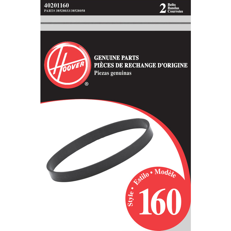 Hoover WindTunnel Vacuum Belt 2 pk Style 160