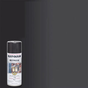 Rust-Oleum Stops Rust Metallic Black Night Metallic Spray Paint 11 oz
