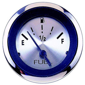 Sierra 63477P Sterling Series 2″ Stainless Steel Fuel Gauge & Requires ″F″ Sender Code