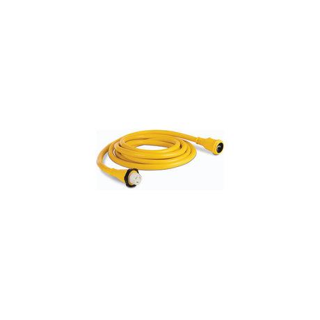 Sierra AC12370 50A Shore Power Cordset, 25', Yellow