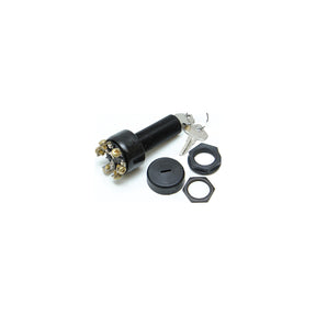 Sierra Magneto 3 Position 1 1/8″ Polyester 6 Screw Terminal 12V 15 Amp Ignition Starter Switch