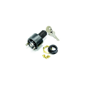 Sierra MP39780 Conventional 3 Position 5/8″ Polyester 3 Screw Terminal 12V 15 Amp Ignition Starter Switch