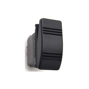 Contura III Non-Illuminated Weather Resistant Rocker Switch, On/Off, Black