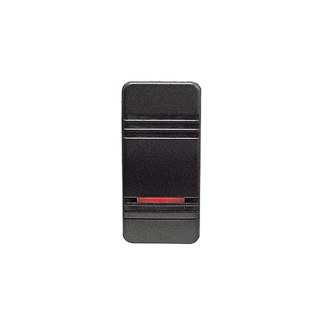 Contura III Illuminated Weather Resistant Rocker Switch, On/Off, Black