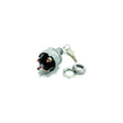 Sierra UN12140 Conventional 4 Position 5/8″ Zinc 4 Stud Terminal 12V 15 Amp Ignition Starter Switch