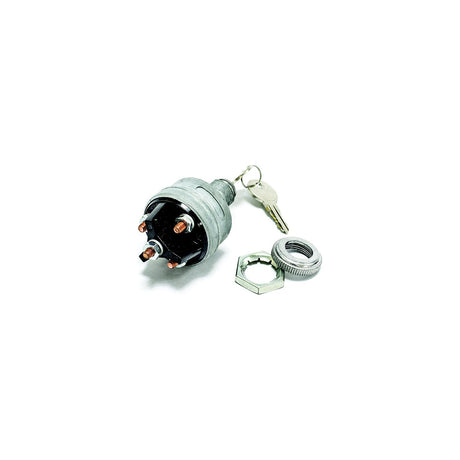 Sierra UN12140 Conventional 4 Position 5/8″ Zinc 4 Stud Terminal 12V 15 Amp Ignition Starter Switch