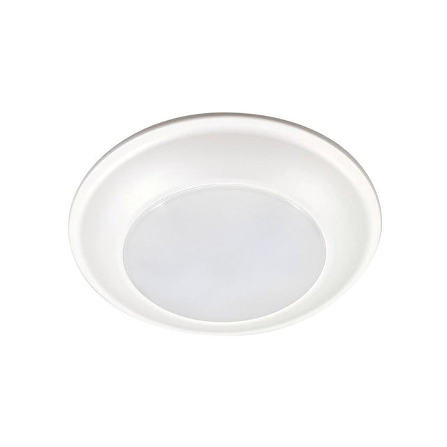 Halo HLS Series HLS6099401EWH-6BP Light Fixture, 0.128 A, 120 V, 15.4 W, LED Lamp, 945 Lumens, 4000 K Color Temp, Box of 6