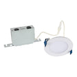Halo HLB Series HLB4LSFS5 Canless LED Downlight, 10.65 W, 120 V, LED Lamp, White, Matte