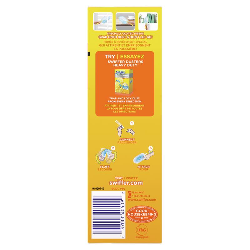 Swiffer Duster Microfiber Duster Kit 2.38 in. W X 6 in. L 5 pk