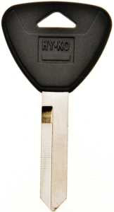 Hy-Ko 12005H62 Key Blank, Brass/Plastic, Nickel, For: Ford, Lincoln, Mercury Vehicles, Pack of 5