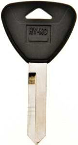 Hy-Ko 12005H62 Key Blank, Brass/Plastic, Nickel, For: Ford, Lincoln, Mercury Vehicles, Pack of 5