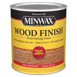 Minwax Wood Finish Semi-Transparent Sedona Red Oil-Based Penetrating Wood Stain 1 qt, Pack of 4
