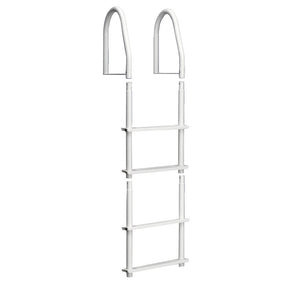 DOCK LADDER 4 STEP W/HDWE WHT