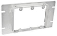 Southwire GBDC-343-UPC Device Ring, 3/4 in L, Rectangular, 3-Gang, Steel, Silver, Galvanized