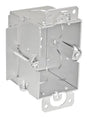 Southwire G601-OW-UPC Switch Box, 1-Gang, 8-Knockout, 1/2 in Knockout, Steel, Silver, Galvanized