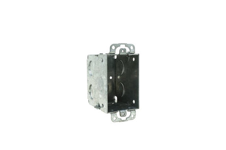 Southwire G602-OW-UPC Switch Box, 8-Knockout, 1/2 in Knockout, Steel, Silver, Galvanized